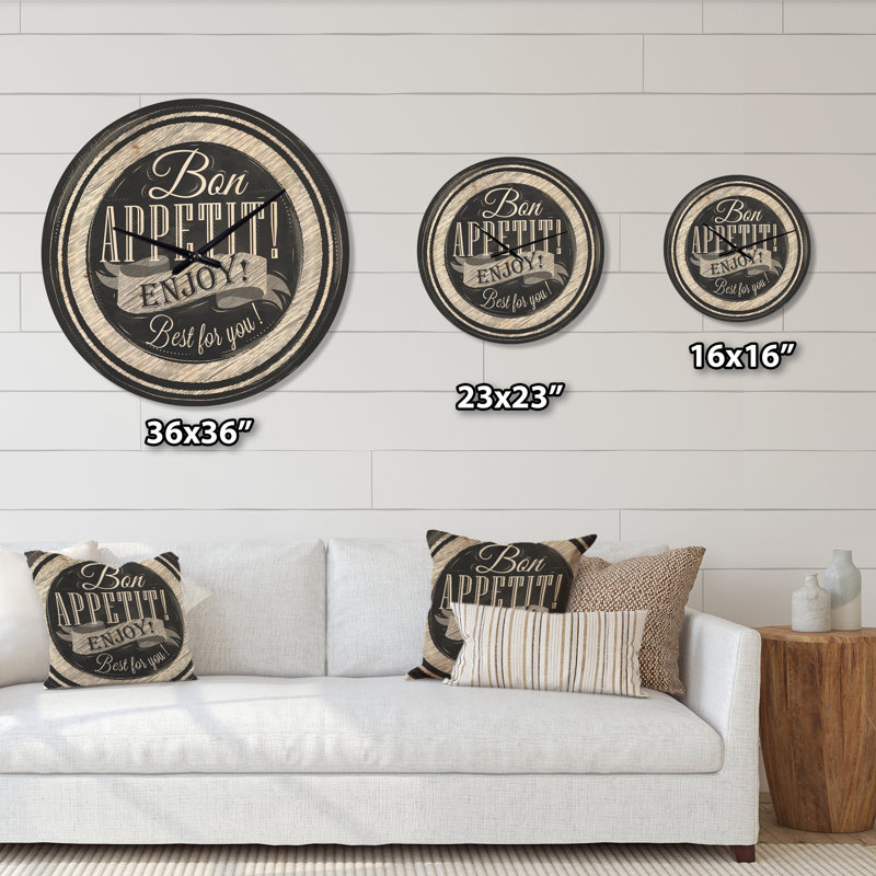 Horloge murale, Petit