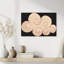 Elegant Spiral Cloud Abstract Elegant Peaceful Landscape Nature Wall Art Print 1 Piece Wrapped Canvas Wall Art-979158448