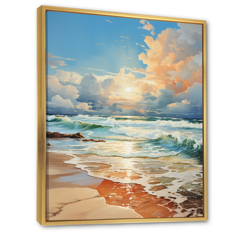 Beach Photo Seaside Reflections VI - Nautique et plage, impressions sur toile, H 32 po x l 24 po x P 1 po