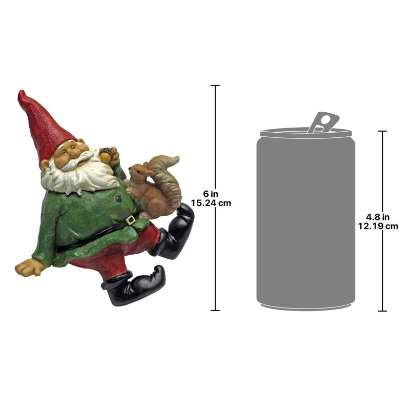 Statue de gnome de jardin Osbert