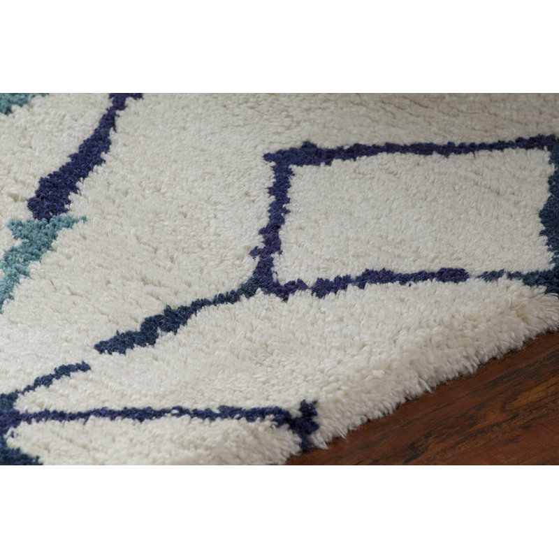 Chartwell Wool Geometric Indoor Rug, 5' x 7'6"