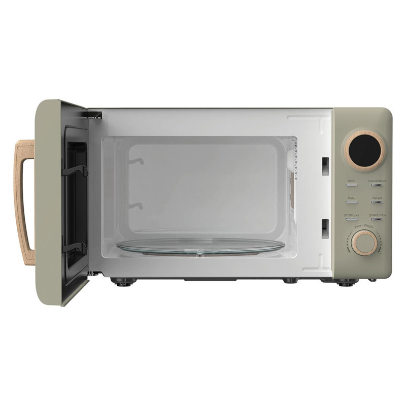 20L 800W Scandi Microwave Navy Blue, Green