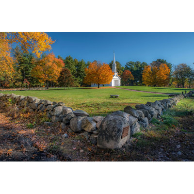" Old Church In The Fall "