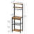 5-Tier Coffee Bar Station, Coffee Stand With Pod Drawer Holder, Versatile Kitchen Storage Rack With 4 Hooks, For Living Room, Cafe Corner