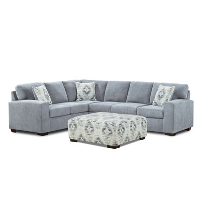 Corner Sectional with Ottoman