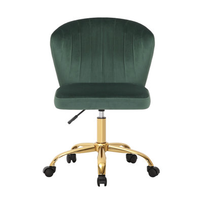 Benzonia Velvet Office Chair