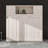 Queen Size Murphy Bed With Storage Cabinets-121545593
