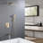 Complete Shower System with Rough in-Valve-97425506