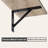 Floating Wall Shelves Set Of 2, Heavy Duty Wall Mounted Shelves With Sturdy Metal Brackets, Easy To Install, Space Saving Storage Solution For Living Room, Bedroom, Kitchen, Bathroom-837706517
