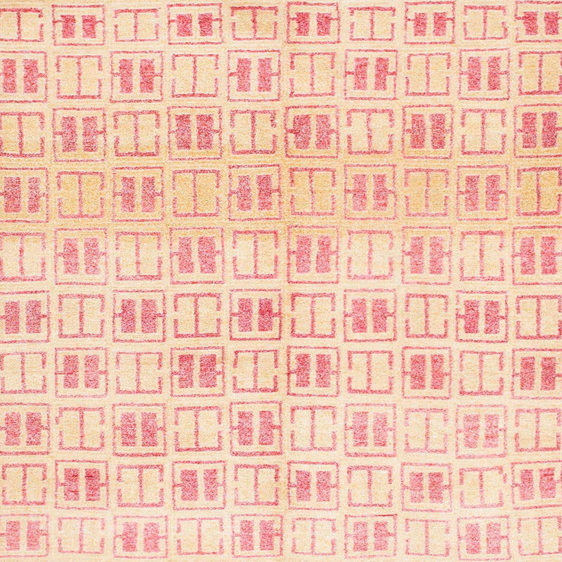Tapis abstrait moderne 804, Carré 8 pi