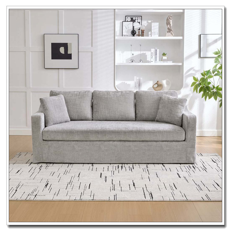 Canapé 83,8 po, Gris