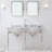 Copeland Stone Oval Console Bathroom Vanity with Faucet and Overflow-1588304361