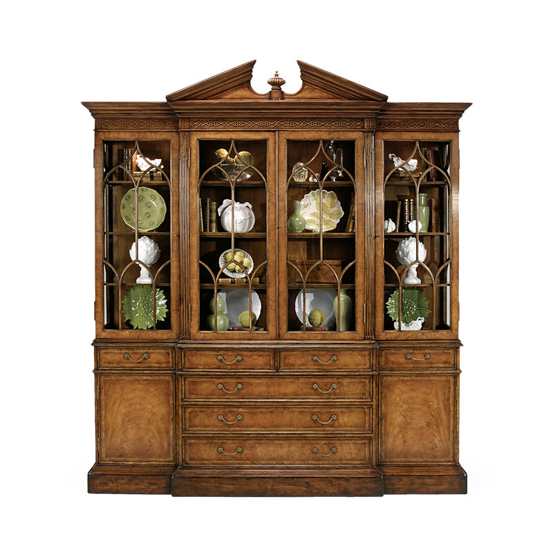 Windsor Solid Wood Lighted China Cabinet