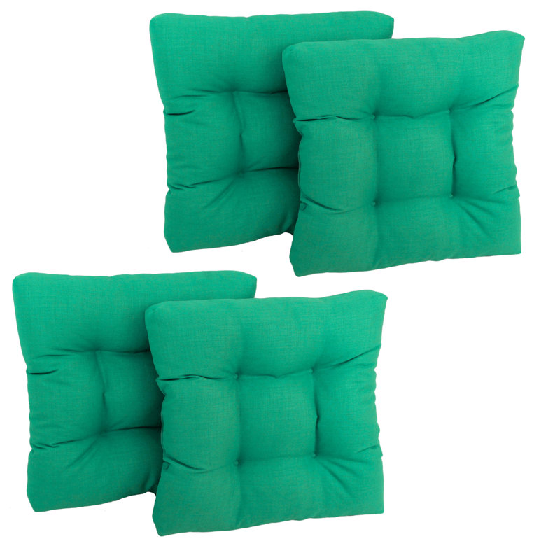 Outdoor 5'' Seat Cushion, Lemon, Micro Suede, 4