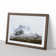 The Swiss Alps with a Flock of Birds in Abstract - Picture Frame Graphic Art Print