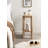 Ryan Square Tiered Wood Drink Table-1750662796