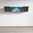 Balroop 63" Floating Shelf with 16-Color LED Lighting, High Gloss Finish-378490894
