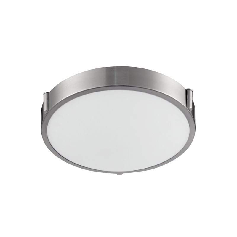 Floyd 1 - Light LED Flush Mount, Brushed Nickel
