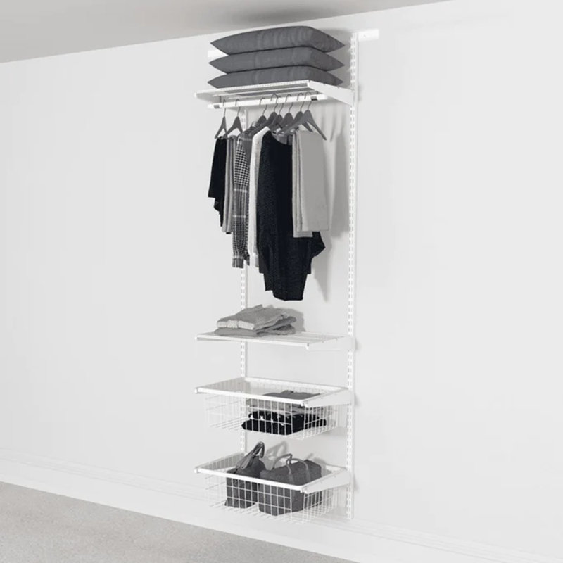 Bryanne Stainless Steel Wardrobe