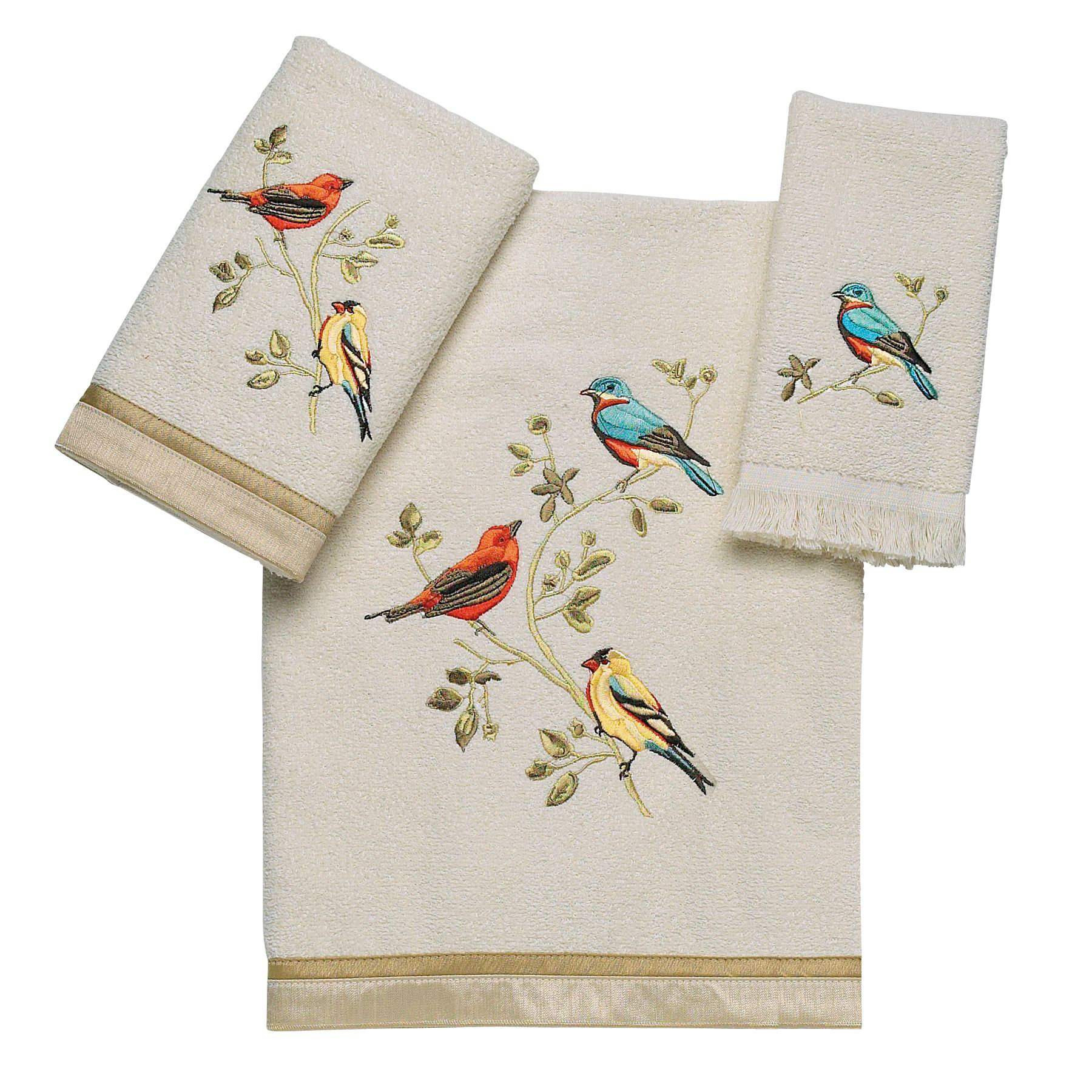 100% Cotton Country House Luxury Towels - Cottage Style Jacquard