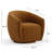 Velvet Swivel Chair-2123561095