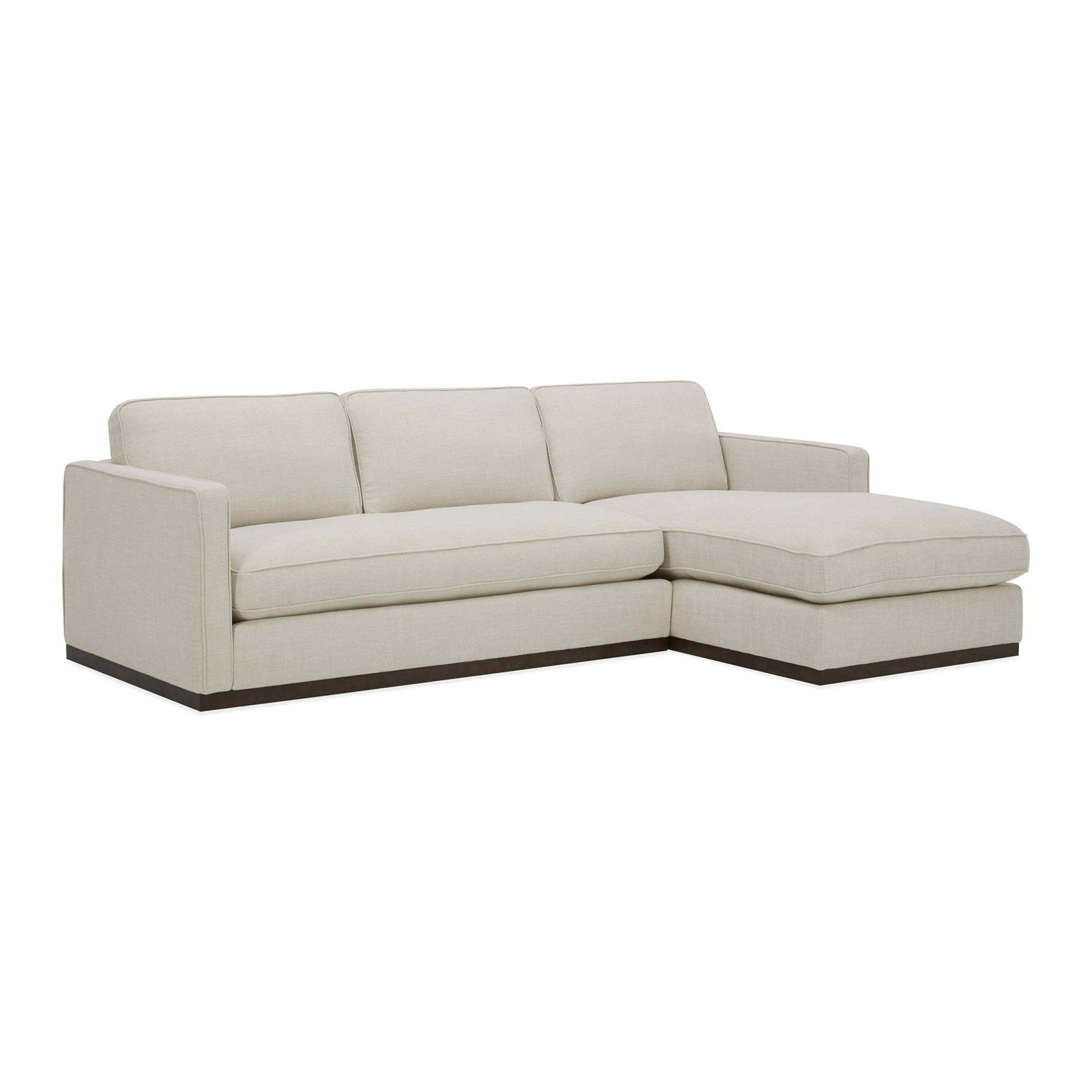 Bobbi 3 Piece Upholstered Living Room Set, Effie Linen Performance Linen