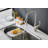 Wovier Kitchen Faucet With Deck Cover Plate-93533851