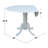 Philipston Extendable Round Solid Wood Dining Table-1623425126-1639236439