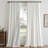 Full Blackout Curtains,Thermal Insulated Drapes,Double Layer Linen Blended Room Darkening Back Tab Pinch Pleat Drapes-120617279-115423547