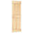 Vidaxl Sliding Door With Hardware Set Solid Wood Pine-112704210