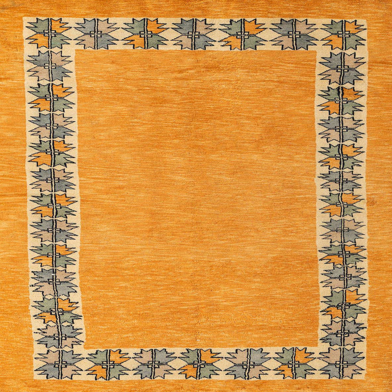 Abstract Indoor Rug, Square 8'