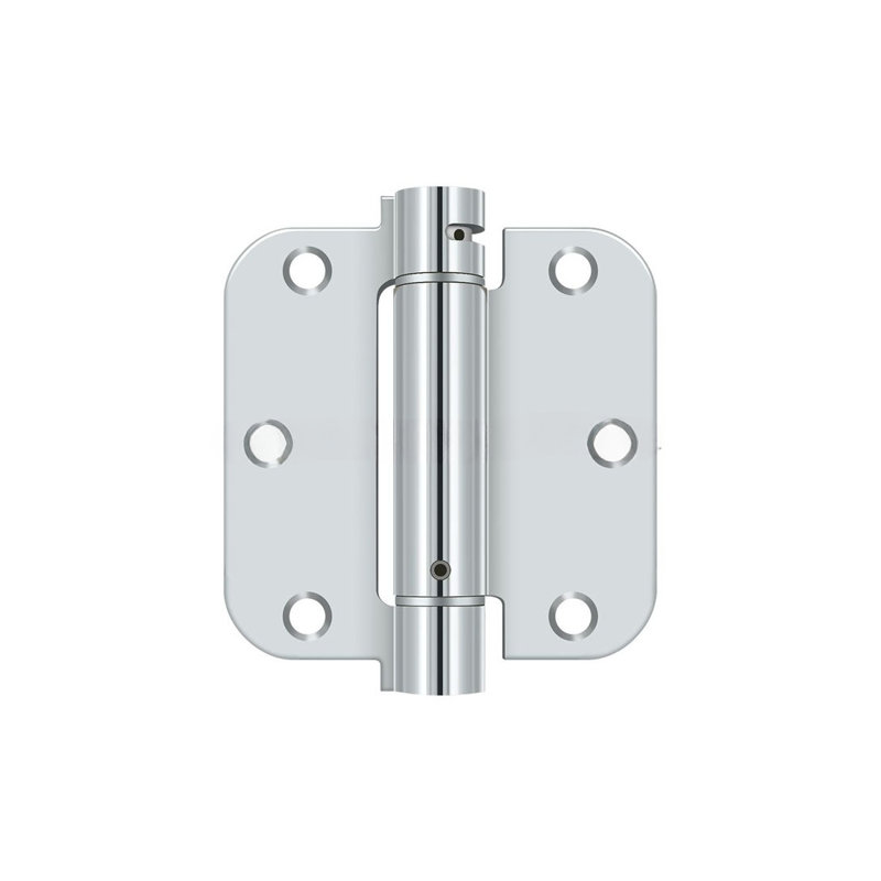 Steel Hinge, Polished Chrome