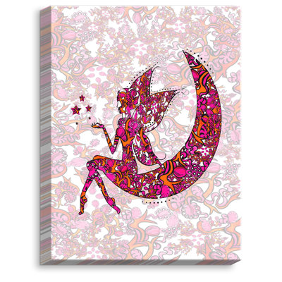 « fée moon ribbons »-impression sur toile