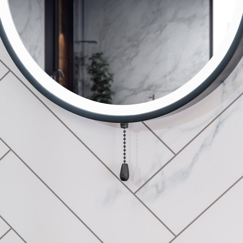 Coriena Round Wall Makeup / Shaving Mirror