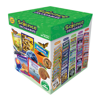 Beanstalk Books Letters & Sounds Science Decodables Non-Fiction Boxed Set