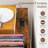 Record Player Stand With Power Outlet, Drawer, Removable Divider Industrial Turntable Display Stand