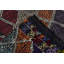 Tapis Boho, tapis audacieux, tapis en laine rouge, tapis rétro, kilim, tapis décoratifs 3,9 x 5,4 pi, tapis turc