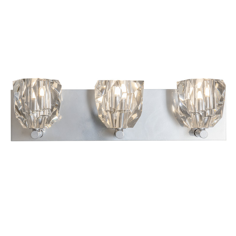 Gatsby 3 - Light Dimmable Vanity Light, Sterling