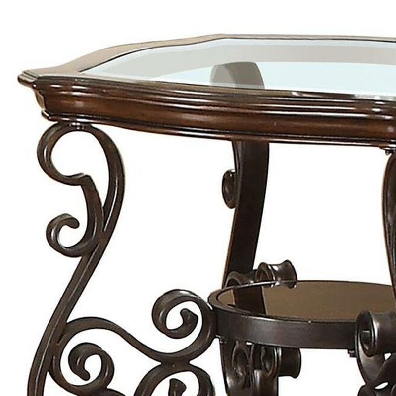 Table de bout unie traditionnelle Gratton