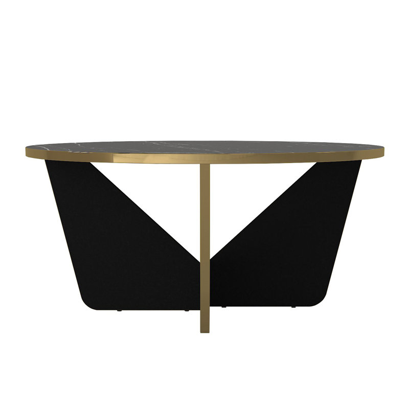 Coffee Table, Black Marble