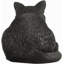 Black Cat Sleeping Figurine