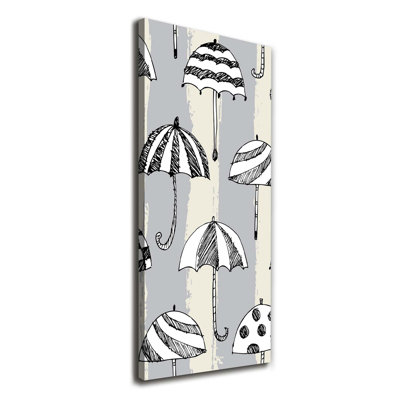 Umbrellas - Wrapped Canvas Print