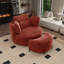 Fauteuil demi-tonneau pivotant l 50 po avec repose-pieds-1785868593
