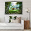 «The House In Bamboo Forest», reproduction sur toile-67393106-67393113