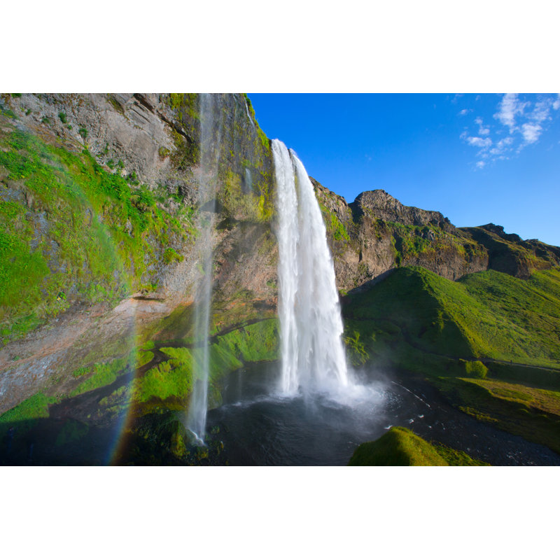 Seljalandfoss Waterfall, 20cm H x 30cm W