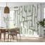 Murale abstraite pelez et collez Lamek - formes terreuses vert sauge-106566822