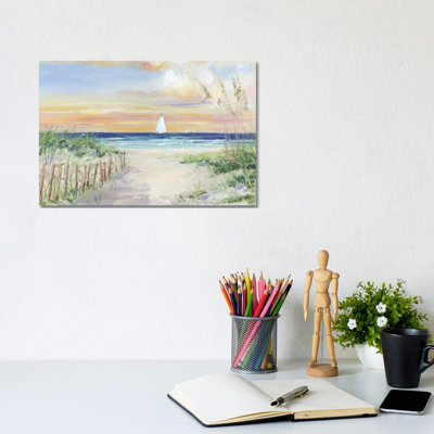 Set Sail by Sally Swatland - Wrapped Canvas Print