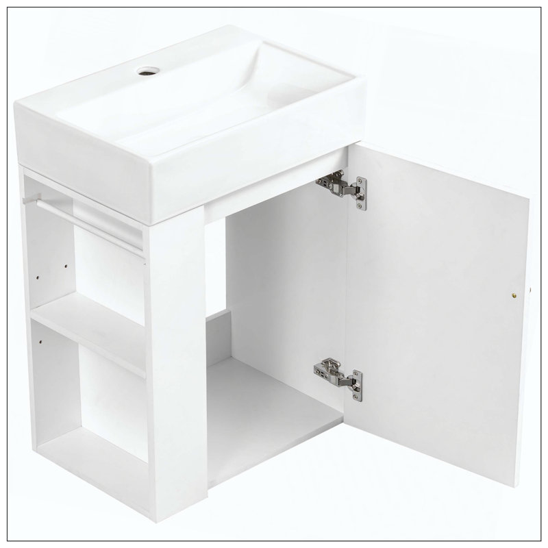 Barre à serviettes Modern, Blanc