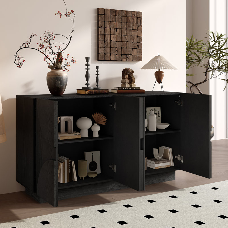 Adjustable Storage Solution Mdf Distressed Design Dining & Living Rooms