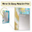 Miroir mural Melissus Turquoise-1612523655